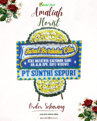 Papan Bunga Duka di Garut Kota